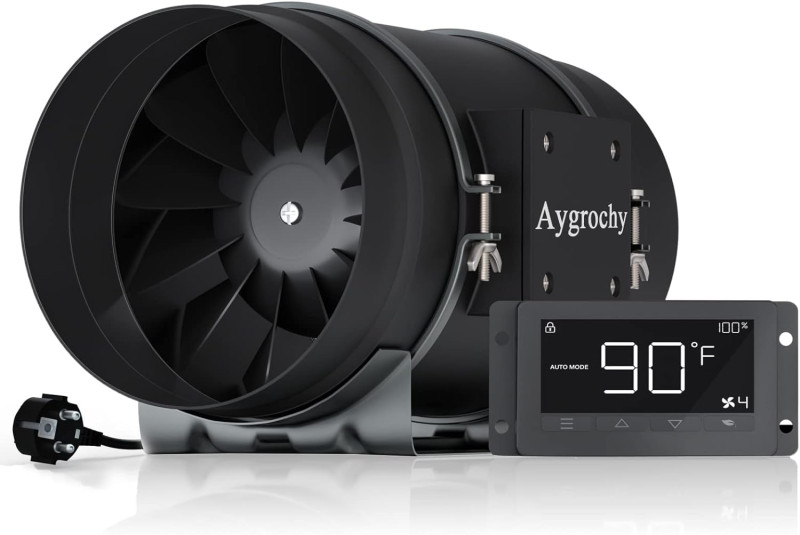 Belüftungsadapter von Aygrochy 200mm Rohrventilator auf alle S19 Antminer